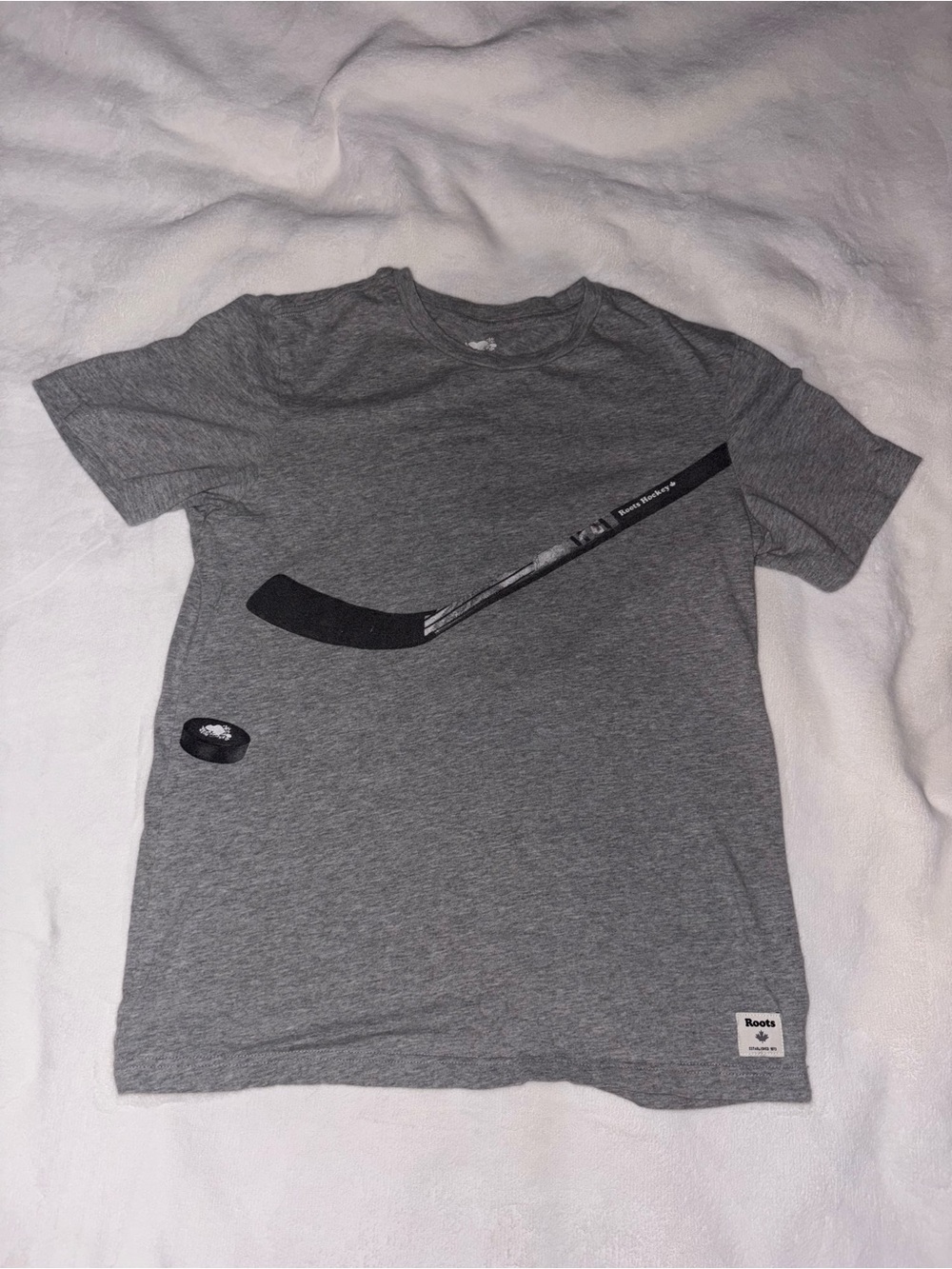 Roots Hockey Stick Tee ( Kids XL)